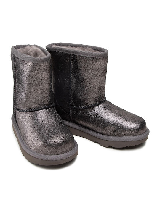 Classic II Suede Kids Boots Black