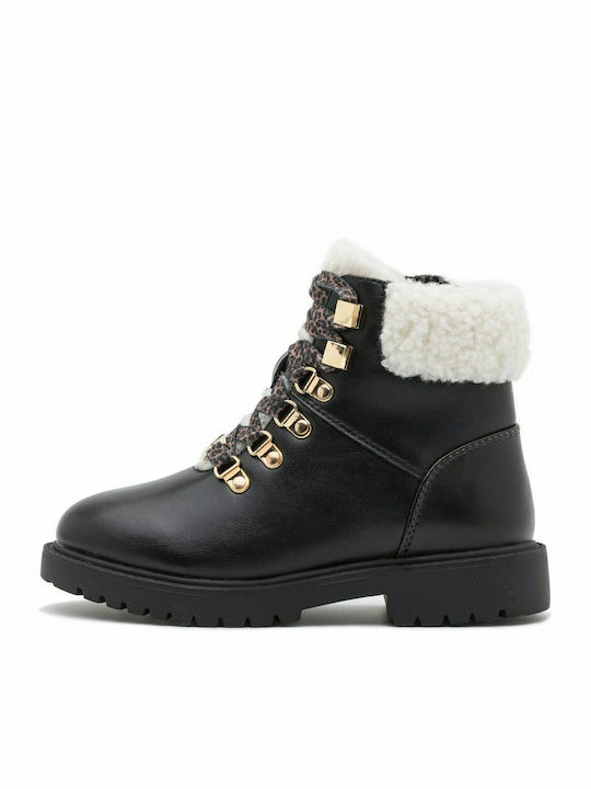 Madeline Kyra Kids Boots with Zipper Black