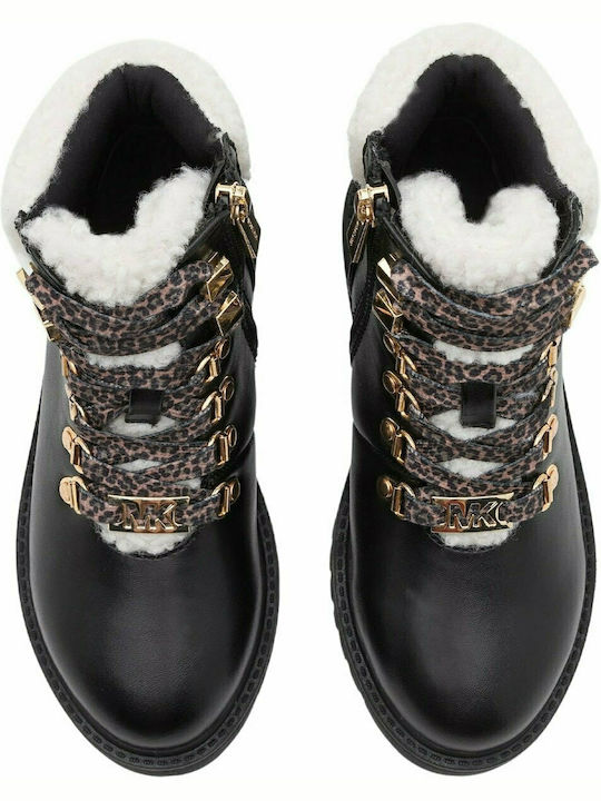 Madeline Kyra Kids Boots with Zipper Black