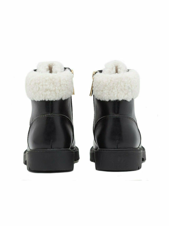Madeline Kyra Kids Boots with Zipper Black