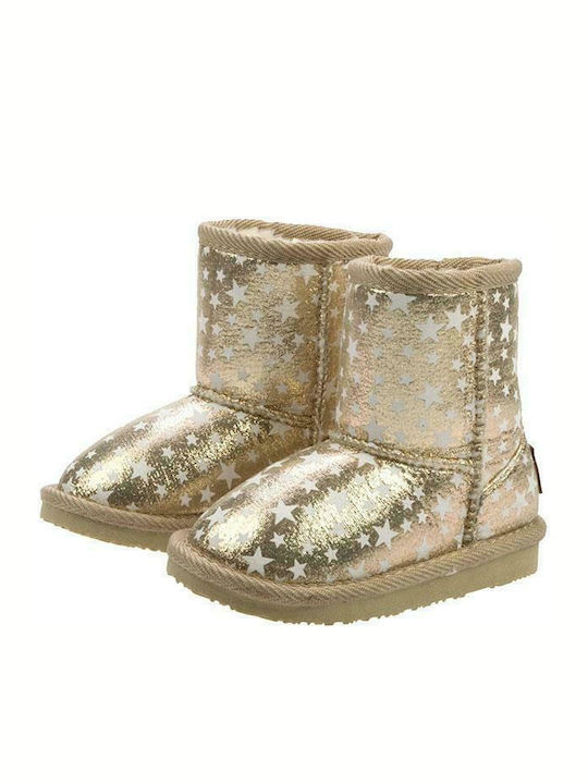 Anatomical Kids Boots Gold