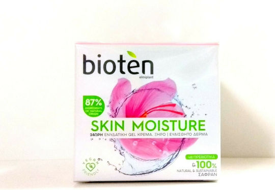 Bioten Skin Moisture 24ωρη Ενυδατική Κρέμα Προσώπου με Πρεβιοτικά 50ml