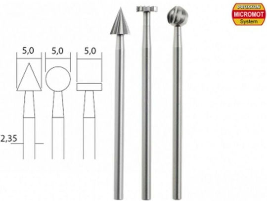 Proxxon Cutter Set Tungsten for Metal \ Plastic 44mm 3pcs