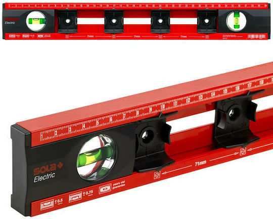 Sola Electric Spirit Level Aluminum 40cm with 2 Eyes