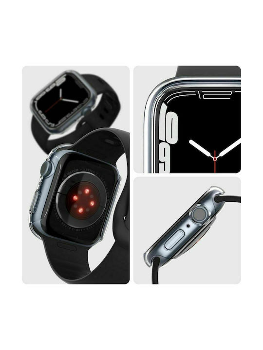 Spigen Thin Fit Plastic Case Crystal Clear for Apple Watch 45mm