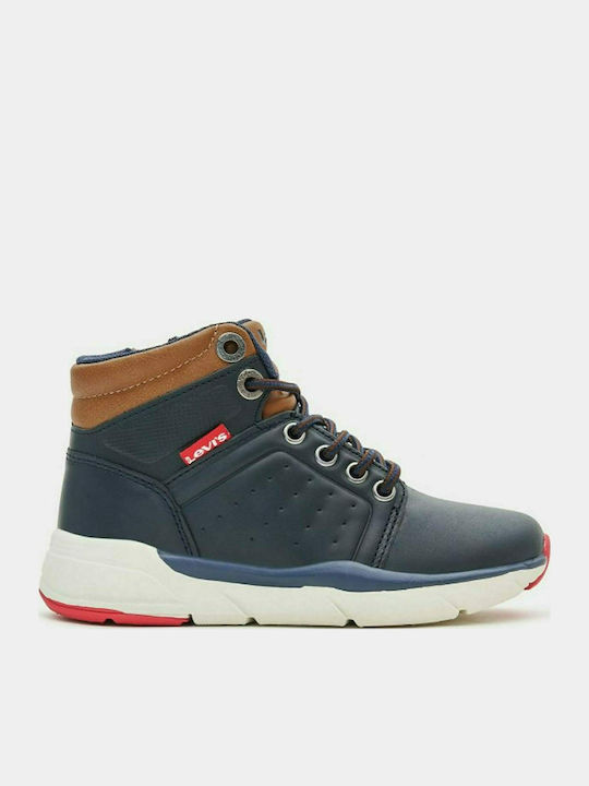 Kids Hiking Boots Peak Navy Blue