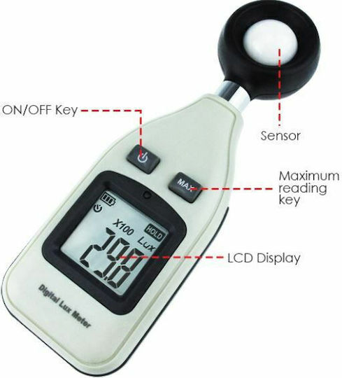 Photometer 200000 Lux LUX-31