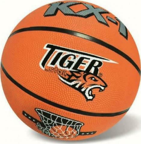 Startoys Παιδική Μπάλα Μπάσκετ Tiger Size 3 Πορτοκαλί