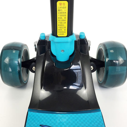 Scuter Copii Fun X8 3 Roți Albastru