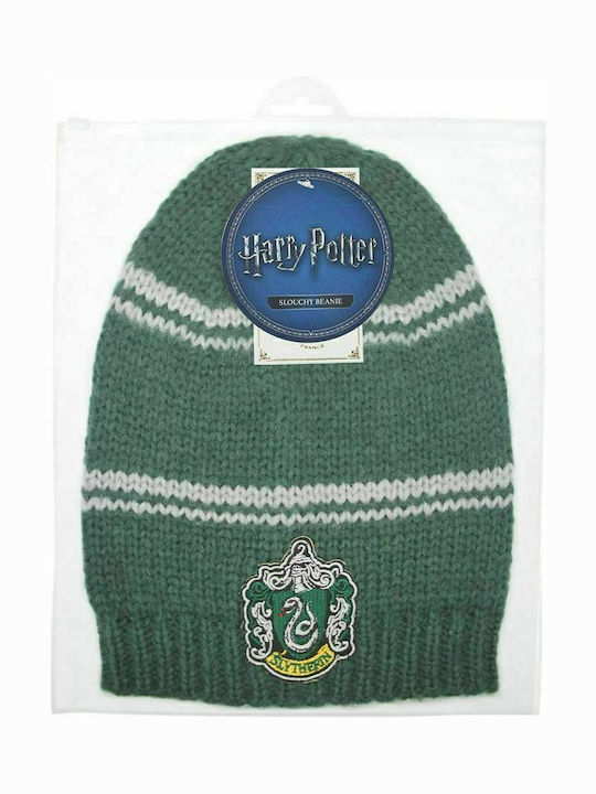 Slytherin Kids Beanie Knitted Green