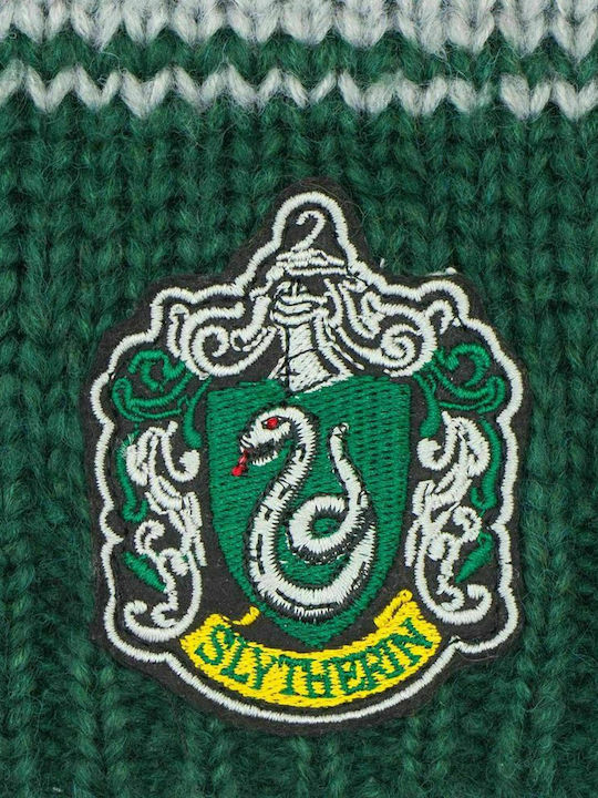 Slytherin Kids Beanie Knitted Green