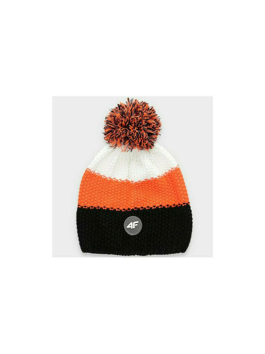 4F Kids Beanie Knitted Multicolour