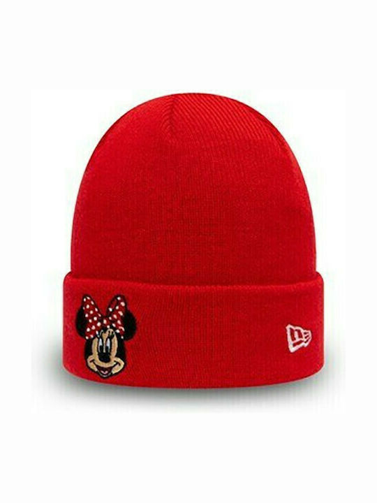 Minnie Mouse Character Cuff Knit Beanie Căciulă Copil Roșu