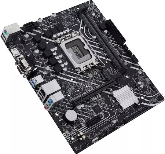 Asus Prime H610M-D D4 Motherboard Micro ATX με Intel 1700 Socket 90MB1A00-M0EAY0