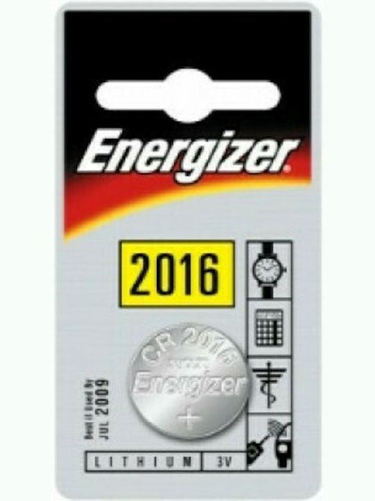 Energizer Μπαταρία Λιθίου Ρολογιών CR2016 3V 1τμχ