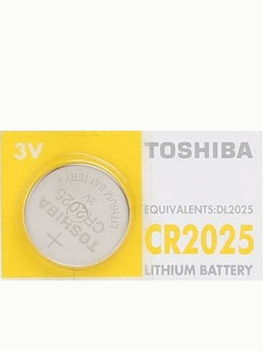Toshiba CP-1 Μπαταρία Λιθίου Ρολογιών CR2025 3V 1τμχ