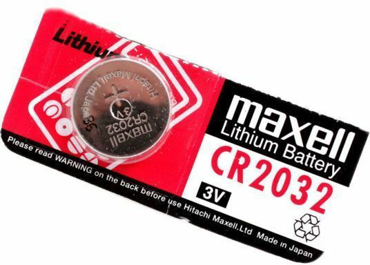 Maxell Rundliche Lithium Uhrenbatterie 3V Cr2032