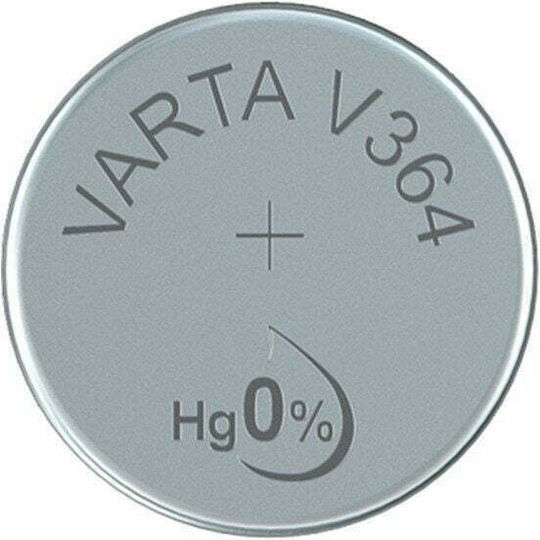 Varta V364 Μπαταρία Silver Oxide Ρολογιών SR60 1.55V 1τμχ