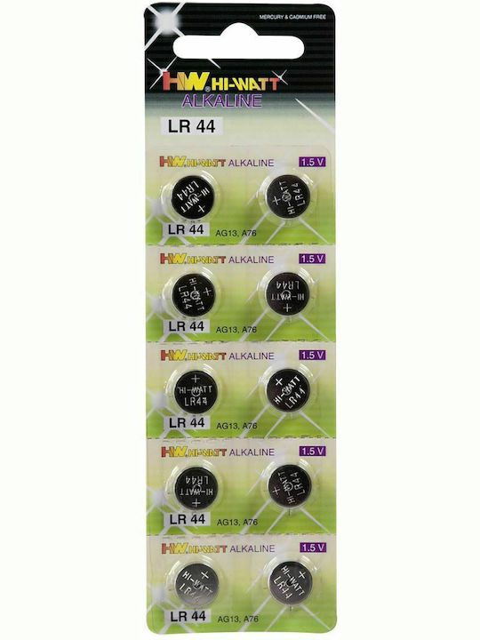 Shine Inline Alkaline Watch Batteries LR44 10pcs
