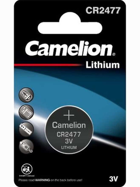 Camelion Lithium Watch Battery CR2477 3V 1pcs