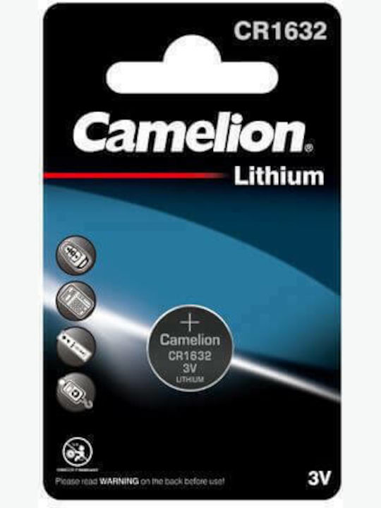 Camelion Μπαταρία Λιθίου Ρολογιών CR1632 3V 1τμχ