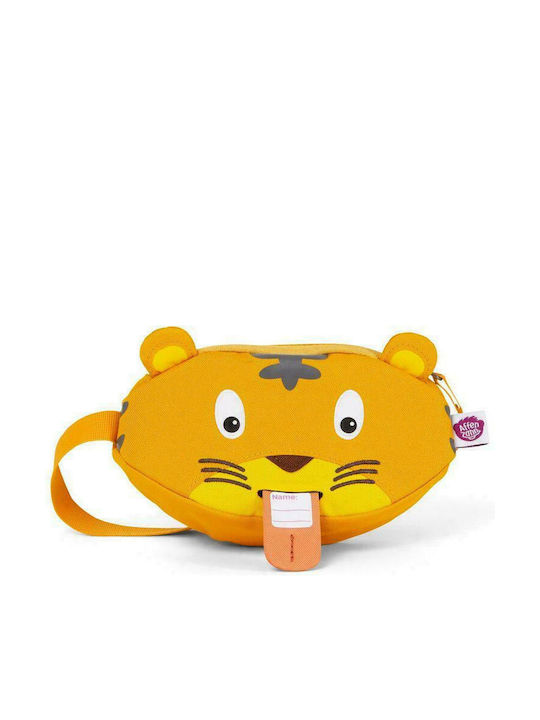 Affenzahn Timmy Tiger Παιδικό Τσαντάκι Μέσης Πορτοκαλί 21.5x5.5x5.5εκ.