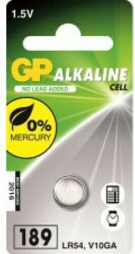 GP Batteries Alkaline Cell Batterie Alkalisch LR54 1.5V 1Stück