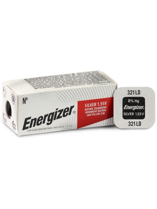 Energizer 321 Batterie Silber-Oxid für Uhren SR65 1.55V 1Stück