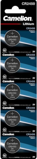 Camelion Baterii Litiu pentru ceasuri CR2450 3V 5buc