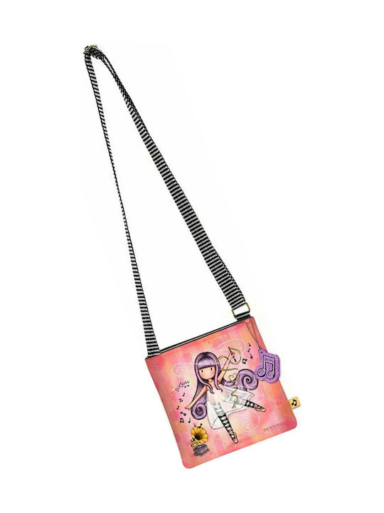 Santoro Little Dancer Παιδική Τσάντα Ώμου Ροζ 21x1.5εκ.
