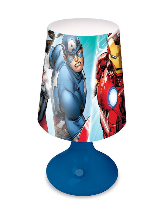 Kids Licensing Παιδικό Φωτιστικό Πορτατίφ Avengers Πολύχρωμο 9x9x18εκ.