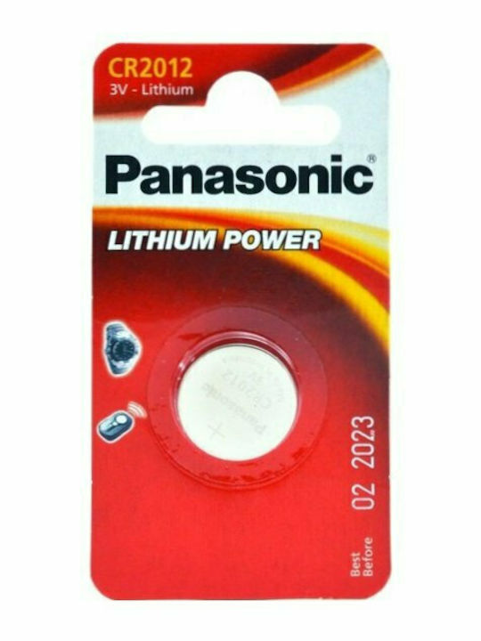 Panasonic Lithium Power Batterie für Uhren CR2012 3V 1Stück