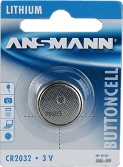 Ansmann Batterie Lithium für Uhren CR2032 3V 1Stück