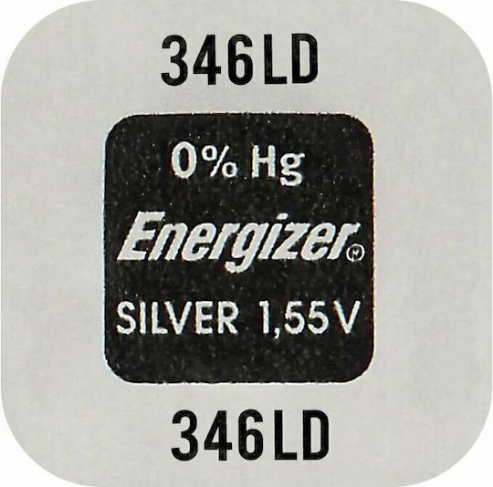 Energizer 346 Batterie Silber-Oxid für Uhren SR712 1.55V 1Stück