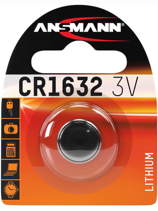 Ansmann Batterie Lithium für Uhren CR1632 3V 1Stück