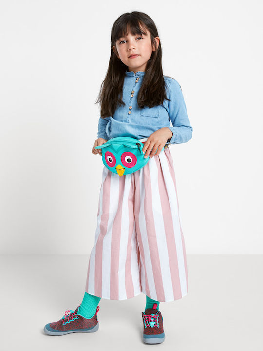Affenzahn Owl Olivia Kids Waist Bag Turquoise 21.5cmx5.5cmx10cmcm