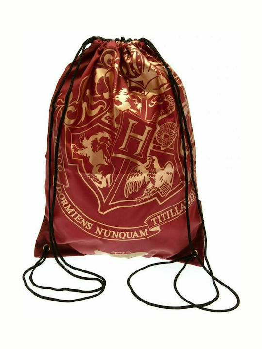 Blue Sky Studios Harry Potter Παιδική Τσάντα Πουγκί Μπορντό 17εκ.