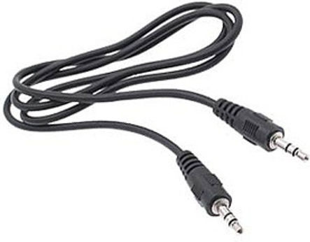 Bridge Cable Καλώδιο Ήχου 3.5mm male - 3.5mm male Μαύρο 1.5m 05000ADT60BK