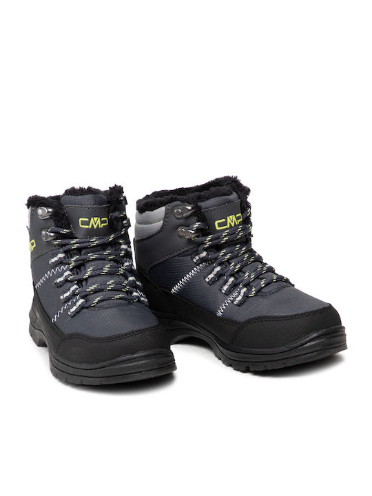 Kids Waterproof Hiking Boots Annuuk Gray