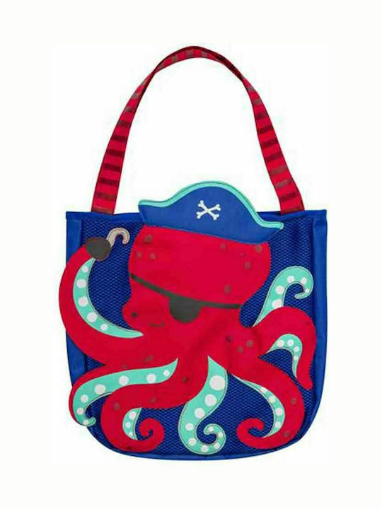 Stephen Joseph Octopus Pirate Geantă pentru Copii Geantă de plajă Roșie 34bucx3bucx35buccm.