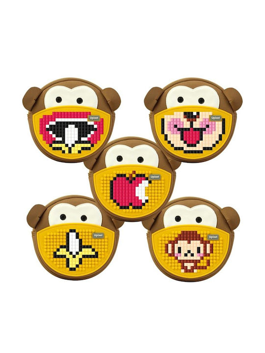 Upixel Yoci Monkey Kinder Rucksack Umhängetasche Braun 18cmx18cmcm