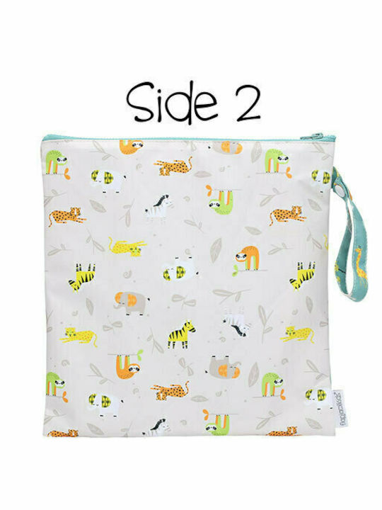 Flapjackkids Zoo Geantă pentru Copii de umar Gri 26buccm.