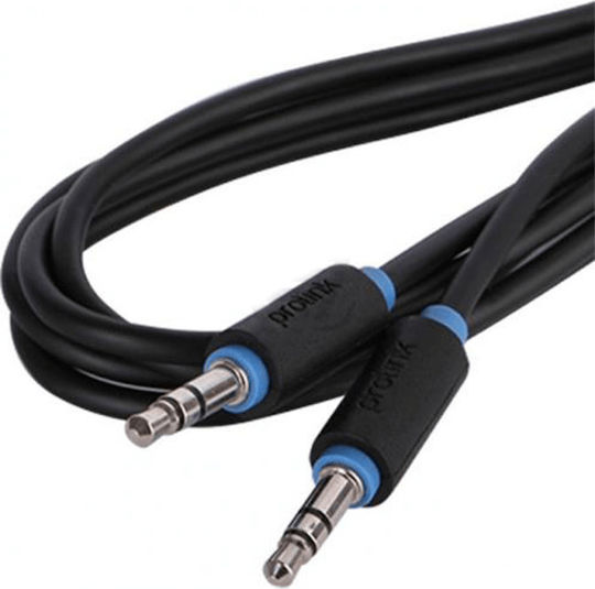 Prolink Кабел За Звук 3,5 мм Мъжки - 3,5 мм Мъжки Черен 3м PB-105-0300