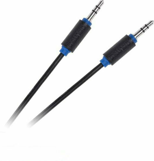 Cabletech Καλώδιο Ήχου 3.5mm male - 3.5mm male Μαύρο 10m DM-3950-10