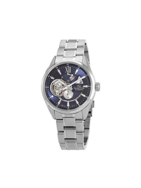 Orient Star Uhr Automatisch mit Silber Metallarmband