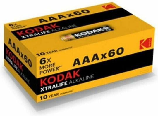 Kodak Xtralife Алкални Батерии AAA 1.5V 60бр