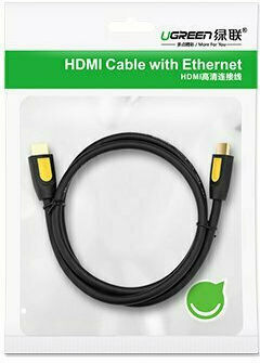 Ugreen HDMI 1.4 Kabel HDMI-Stecker - HDMI-Stecker 1.5m Schwarz