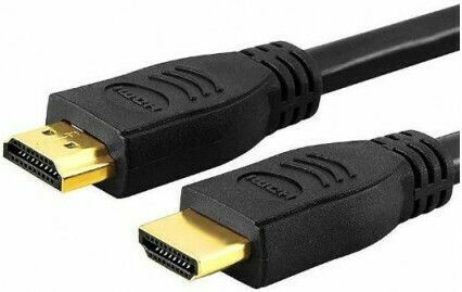 Powertech HDMI 1.4 High Speed 1080p 120Hz Cable HDMI male - HDMI male 1m Μαύρο