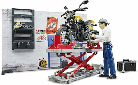 Bruder Service mit Scrambler Ducati Motorrad für 4+ Jahre