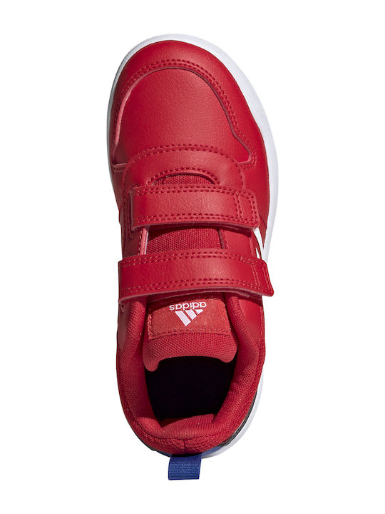 Tensaur Tensaur Kids Sports Shoes Running with Hoop & Loop Closure Scarlet / Cloud White / Royal Blue